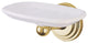Kingston Brass Wall-Mount Soap Dish Holder, Polished Brass