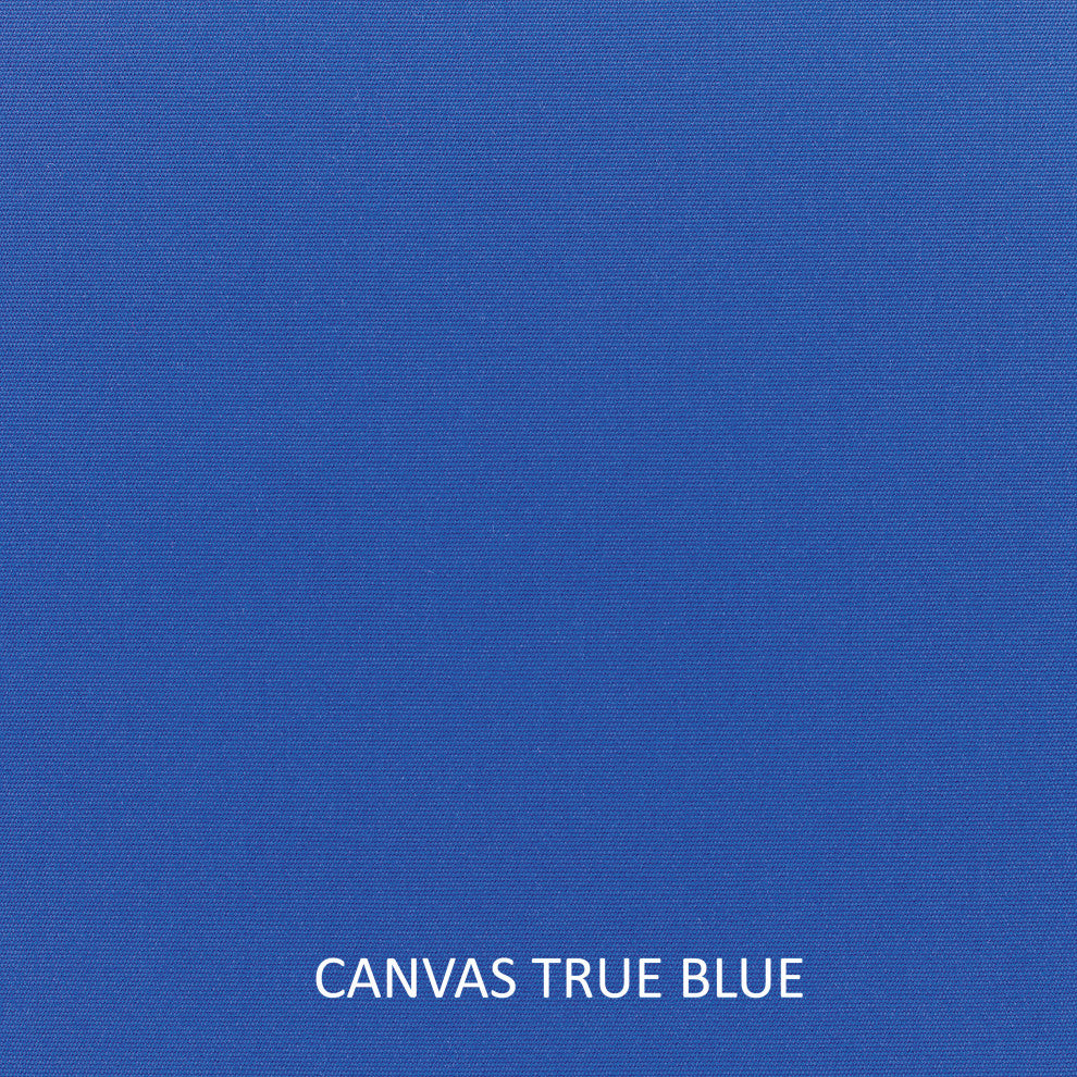 Sunbrella Canvas True Blue Outdoor Corded Cushion Set, 22"x22"