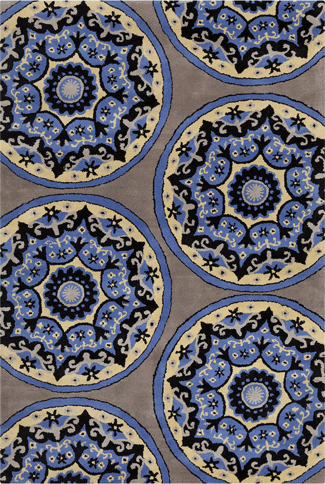 Allie Abstract Contemporary Area Rug