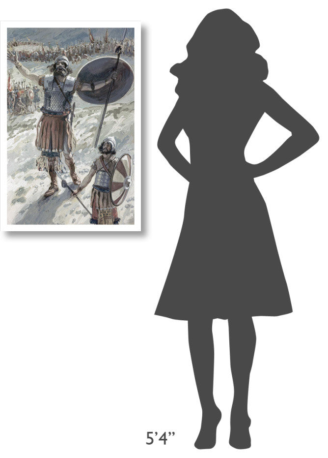 "Defiance of Goliath" Digital Paper Print by James Tissot, 21"x32"
