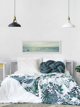 "Beach Daze Always" Framed Painting Print, 30x10