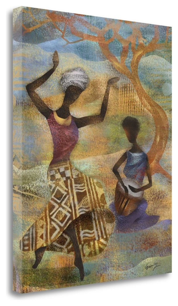 "Harvest Dance II" By Eric Yang, Giclee Print on Gallery Wrap Canvas
