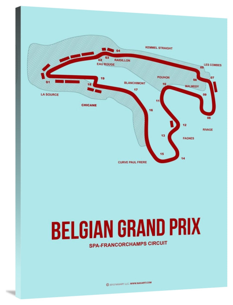 "Belgian Grand Prix 3" Fine Art Print