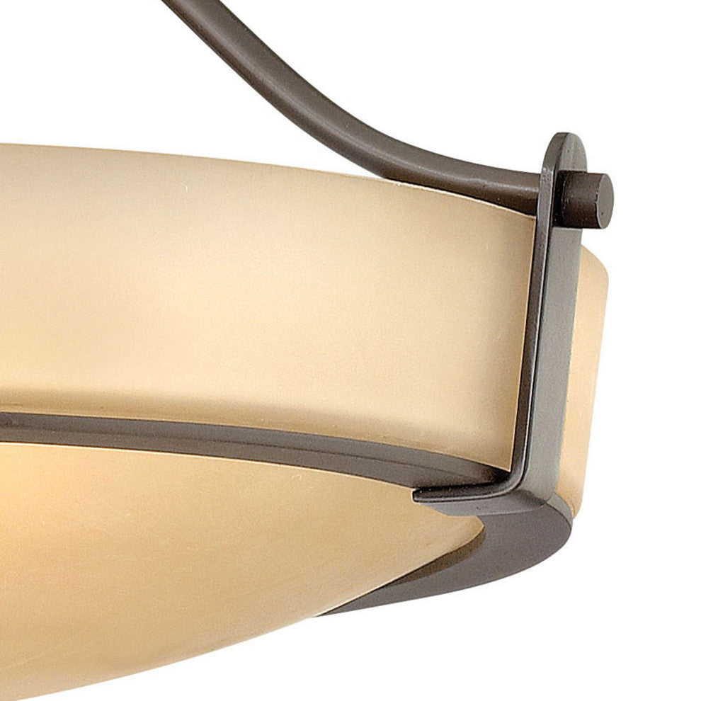 Hinkley Lighting 3220 Hathaway 3 Light 16"W Semi-Flush Bowl - Olde Bronze /