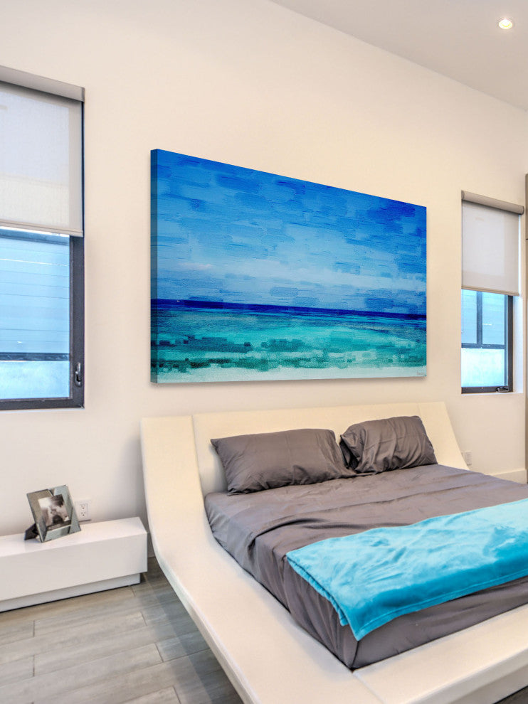 "Cromer" Print on Canvas, 45"x30"