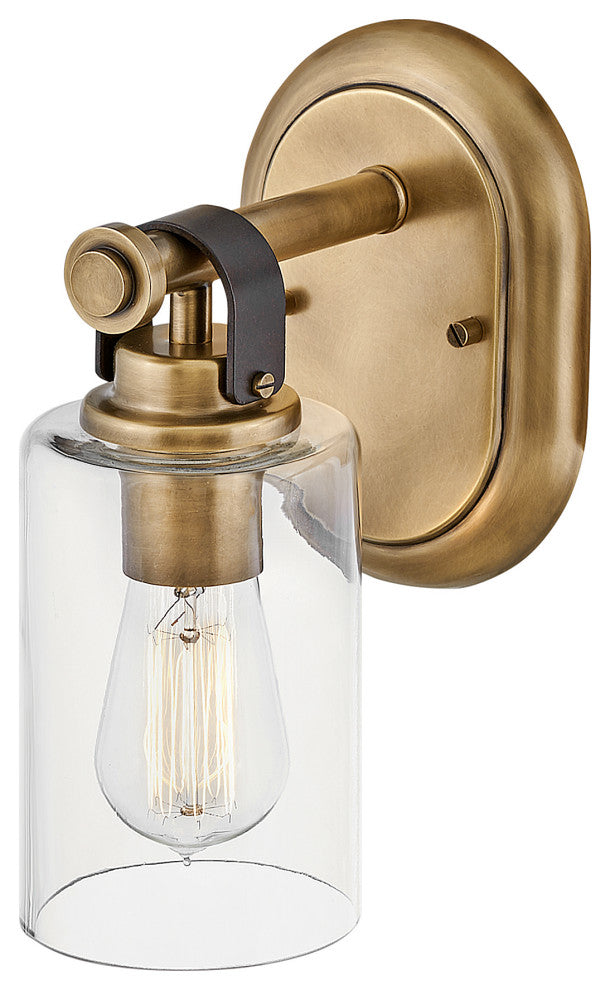 Hinkley Lighting 52880 Halstead 10" Tall Bathroom Sconce - Heritage Brass