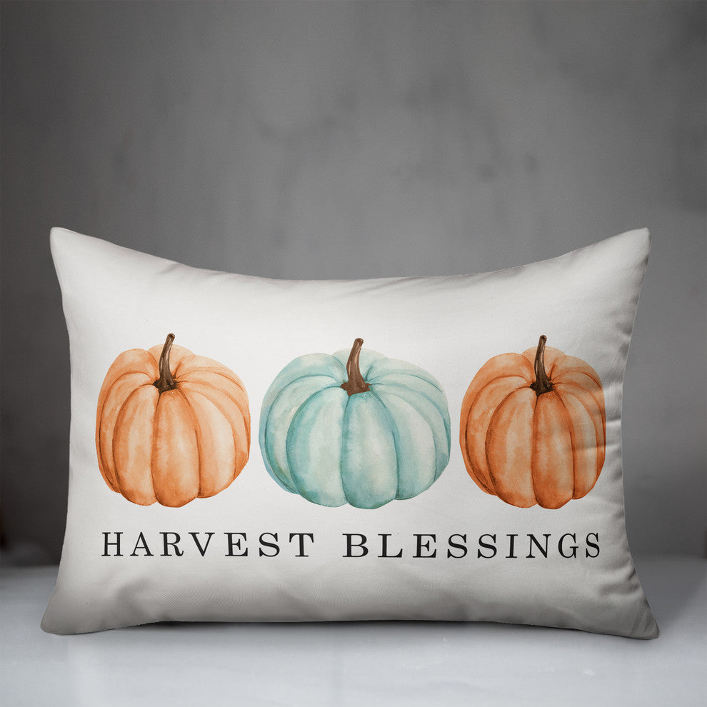 Harvest Blessings 14"x20" Throw Pillow