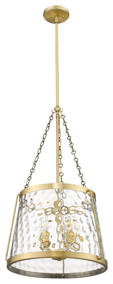 Adabella  5 Light 18.125 in. Vintage Brass Pendant