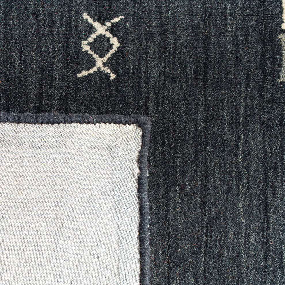 Safavieh Himalaya Collection HIM597 Rug, Charcoal, 8' X 10'
