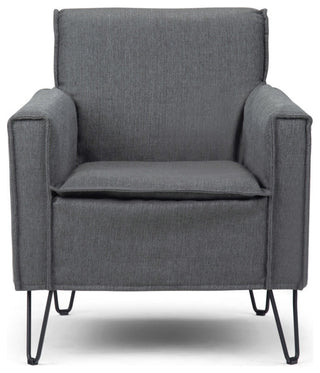 Warren Accent Chair with Hairpin Legs