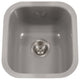 Houzer PCB-1750 Porcela 15-5/8" Undermount Single Basin Porcelain - Slate