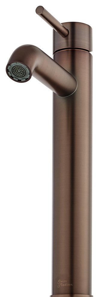 Ivy Single Hole Single Handle High Arc Bathroom Faucet, Oil Rubbed Bronze