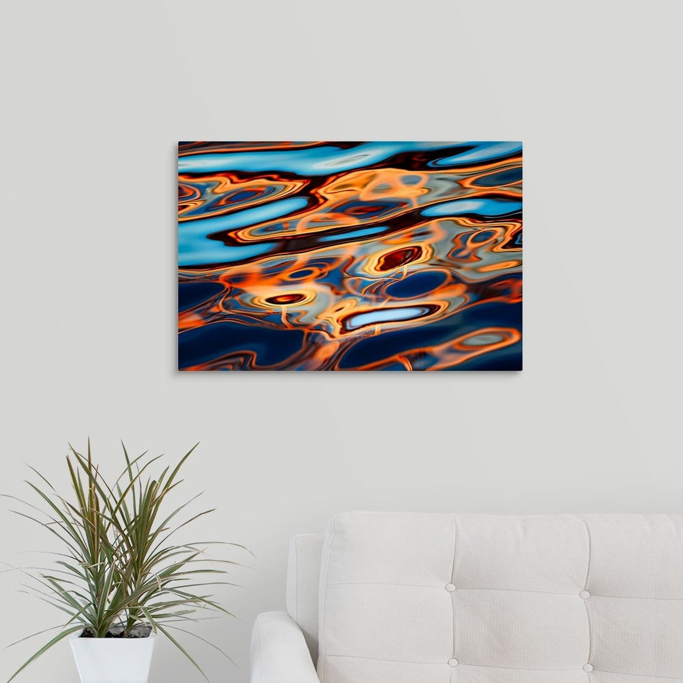 "Under the Bridge" Wrapped Canvas Art Print, 24"x16"x1.5"