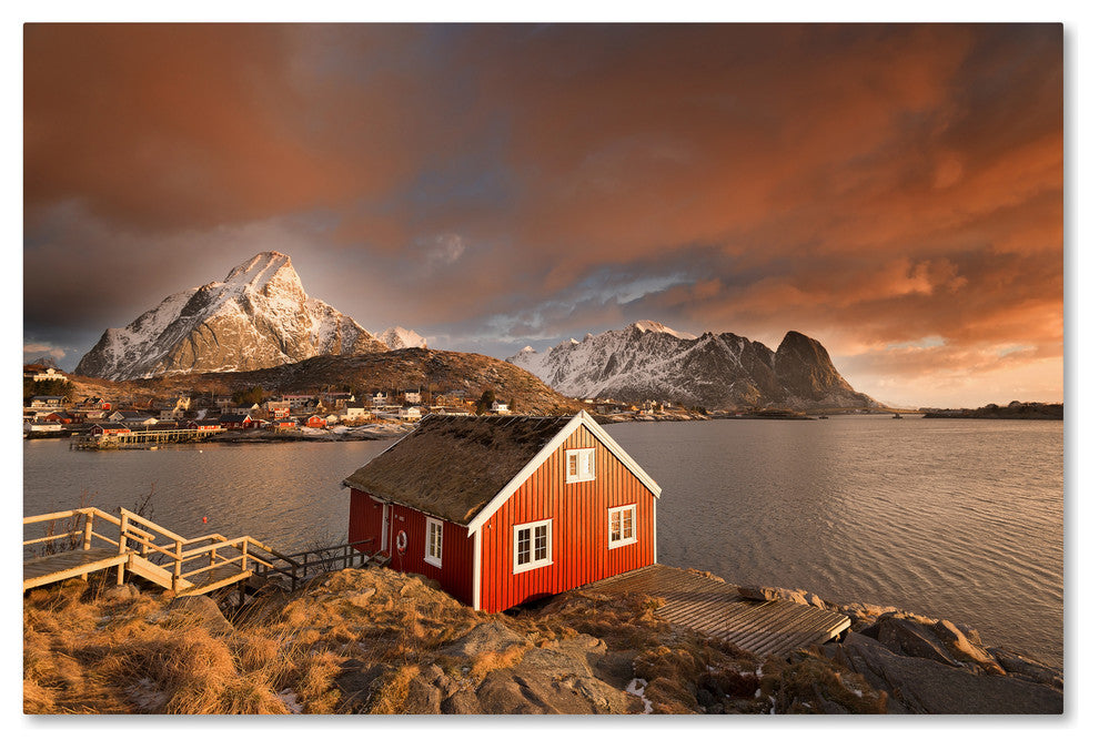 Philippe Sainte-Laudy ''Good Morning Lofoten'' Canvas Art, 30x47