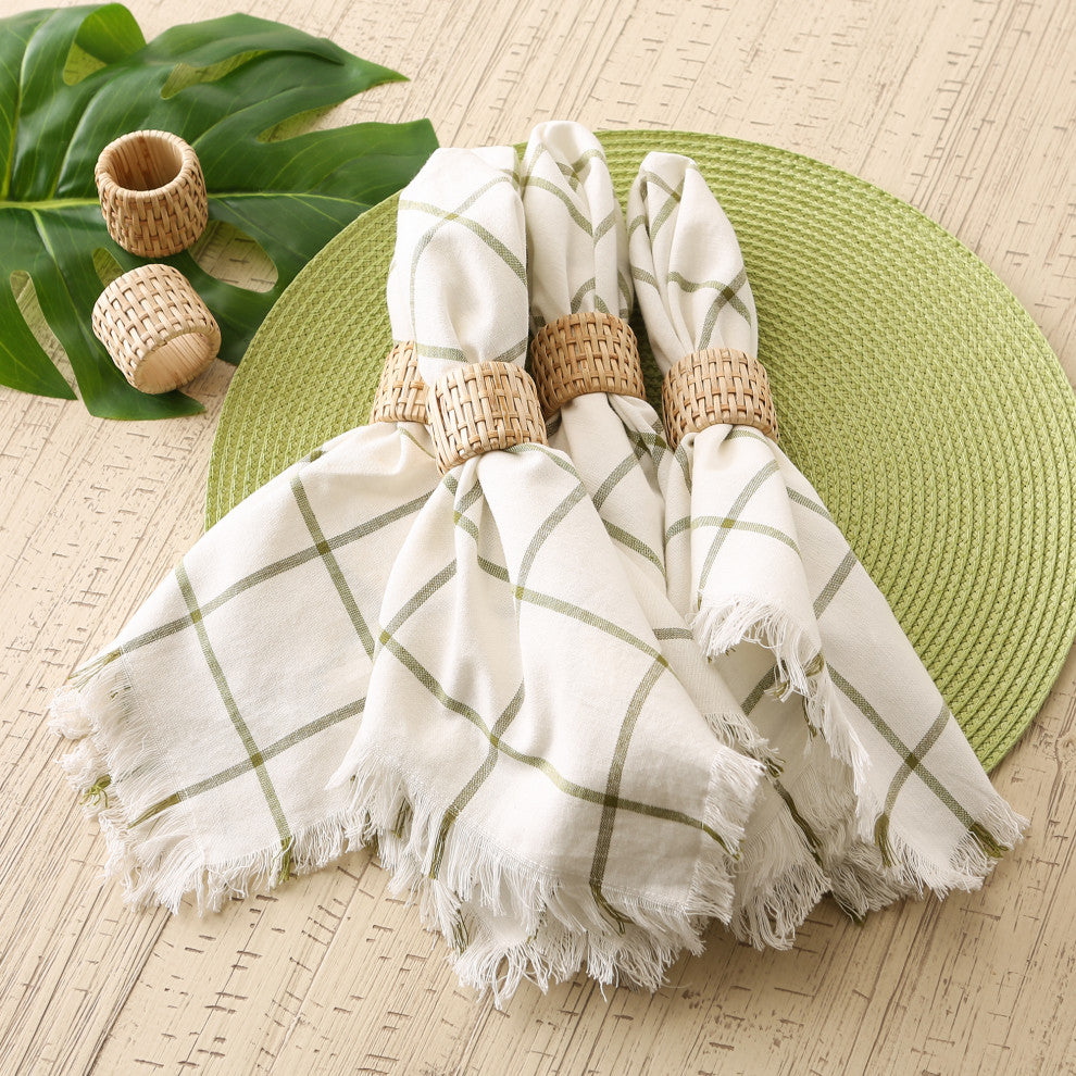 Rattan Napkin Ring (Set of 6)