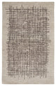 Weave & Wander Carrick Architectural Rug, Beige/Brown, 3'6"x5'6"
