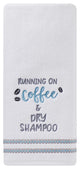 SKL Home 2-Piece Running On Coffee Hand Towel