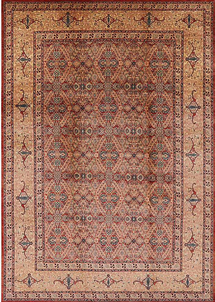 Ahgly Company Indoor Rectangle Mid-Century Modern Area Rugs, 2' x 5'