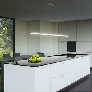 Sonneman 2345 Stiletto 24"W Linear LED Chandelier - Satin White