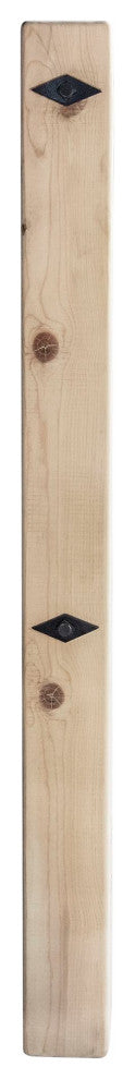 Big Sky Collection Rugged Sawn Panel Headboard, Queen, Natural