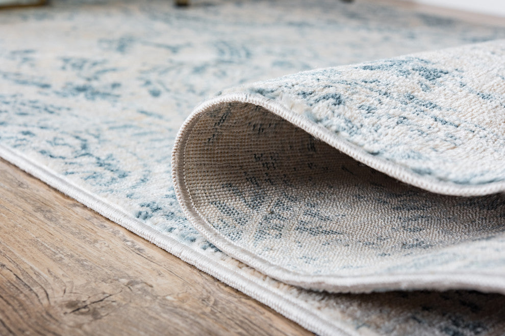 Unique Loom Blue Oak Paris 2' 7 x 6' 0 Runner Rug