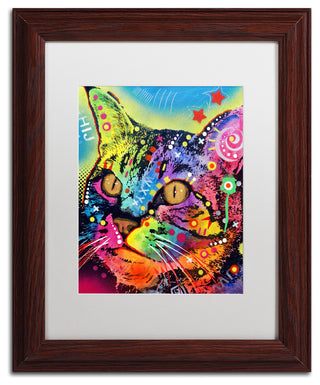 Dean Russo 'Alpha' Framed Art, Wood Frame, 11"x14", White Matte