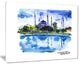"Istanbul Hand-Drawn Illustration" Canvas Print
