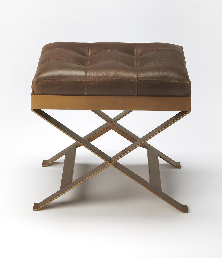 Rodrigo Leather Stool, 3644140