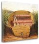 36" Rustic Fishing Boat Print on Gallery Wrap Canvas Wall Art