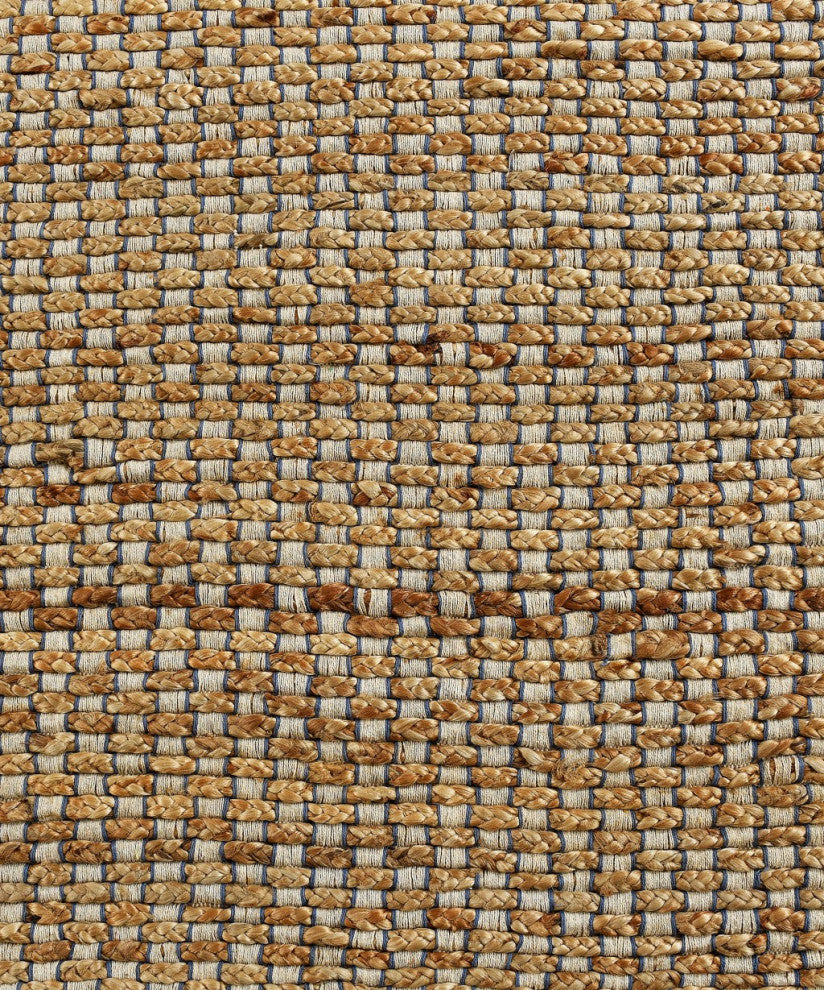 8' X 10' Natural Dhurrie Hand Woven Area Rug