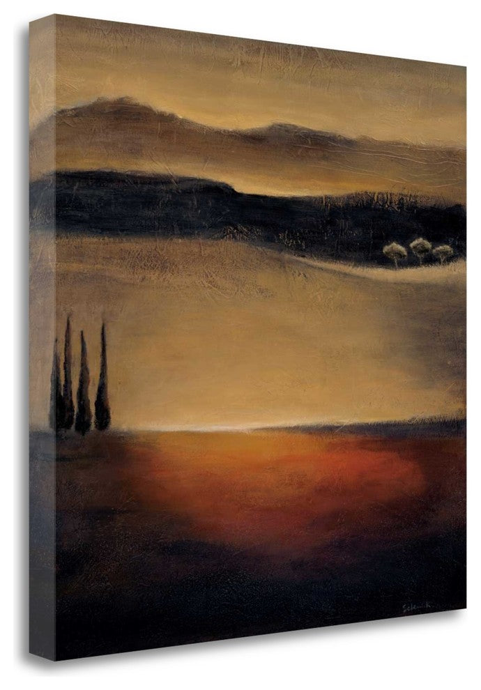 "Puesta Del Sol" By Ursula Salemink-Roos, Giclee Print on Gallery Wrap Canvas