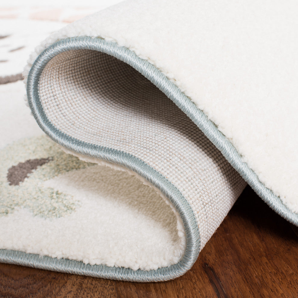 Safavieh Carousel Kids Collection CRK120A Rug, Ivory, 10' X 14'