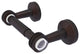 Pacific Beach Two Post Dotted Accent Toilet Tissue Holder, Venetian Bronze
