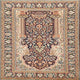 Ahgly Company Indoor Square Traditional Area Rugs, 8' Square
