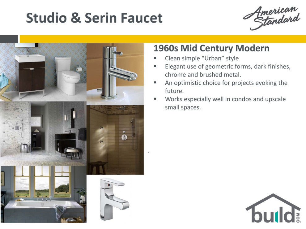 American Standard 0426.000 Studio 16" Undermount Bathroom Sink - White