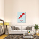 "Sagittarius Zodiac Sign Red" Fine Art Print