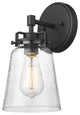 Millennium Lighting 4411 Amberose 12" Tall Bathroom Sconce - Matte Black