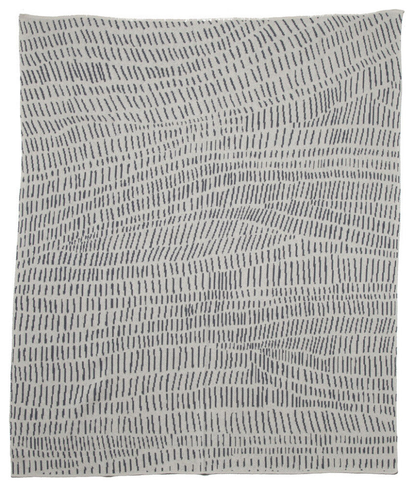 In2green Terrains Eco Throw by Jill Malek, Ceniza/Smoke