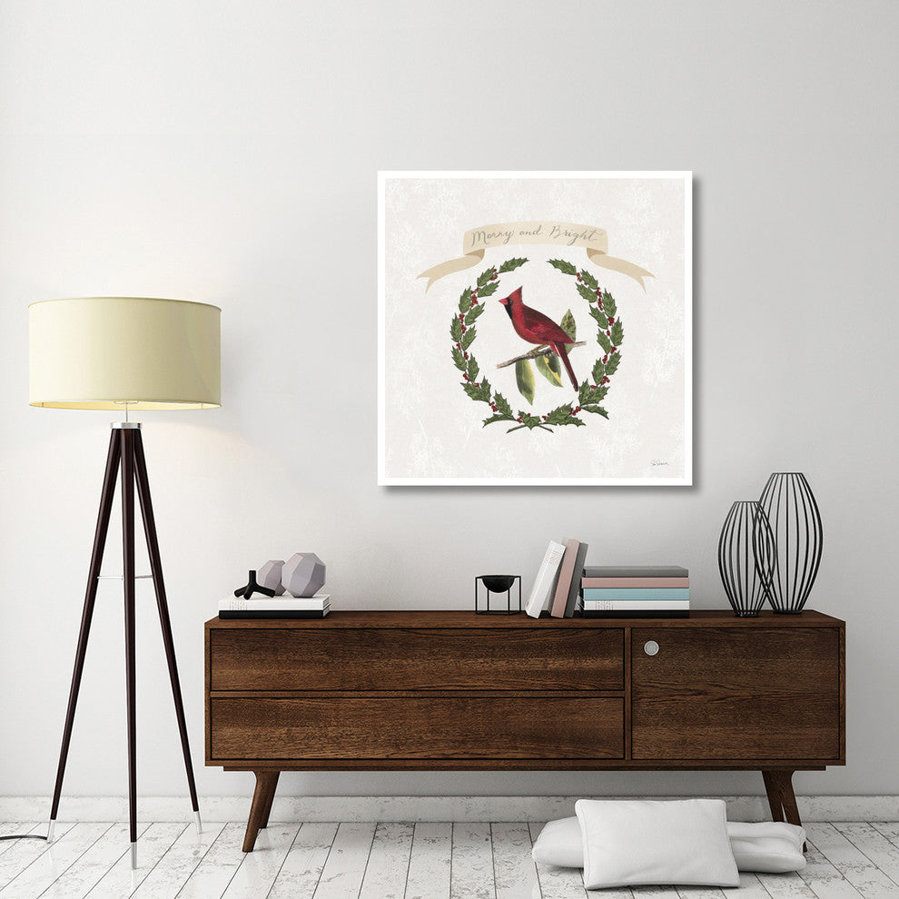"Joyful Tidings VIII" Digital Paper Print by Sue Schlabach, 42"x42"
