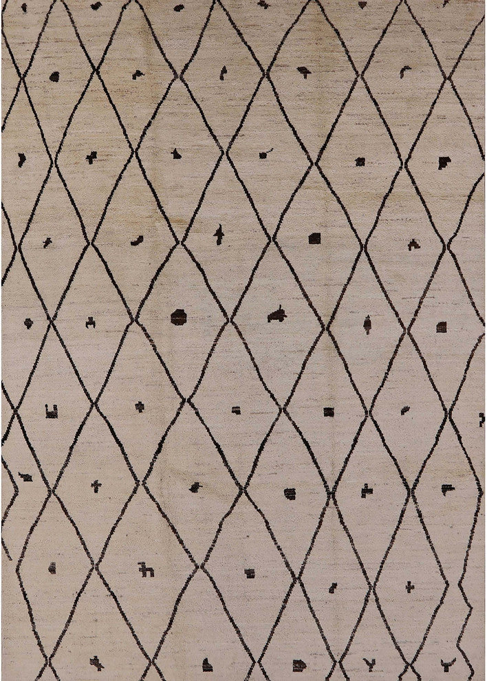 Ahgly Company Indoor Rectangle Mid-Century Modern Area Rugs, 2' x 5'