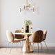 8-Light Vintage Bronze Modern Chandelier