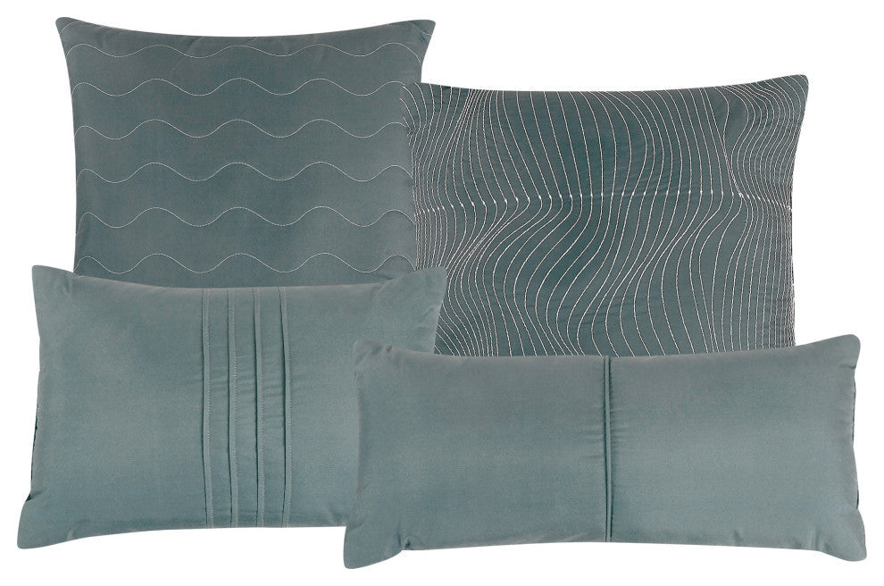 Lena 7-Piece Comforter Set, King