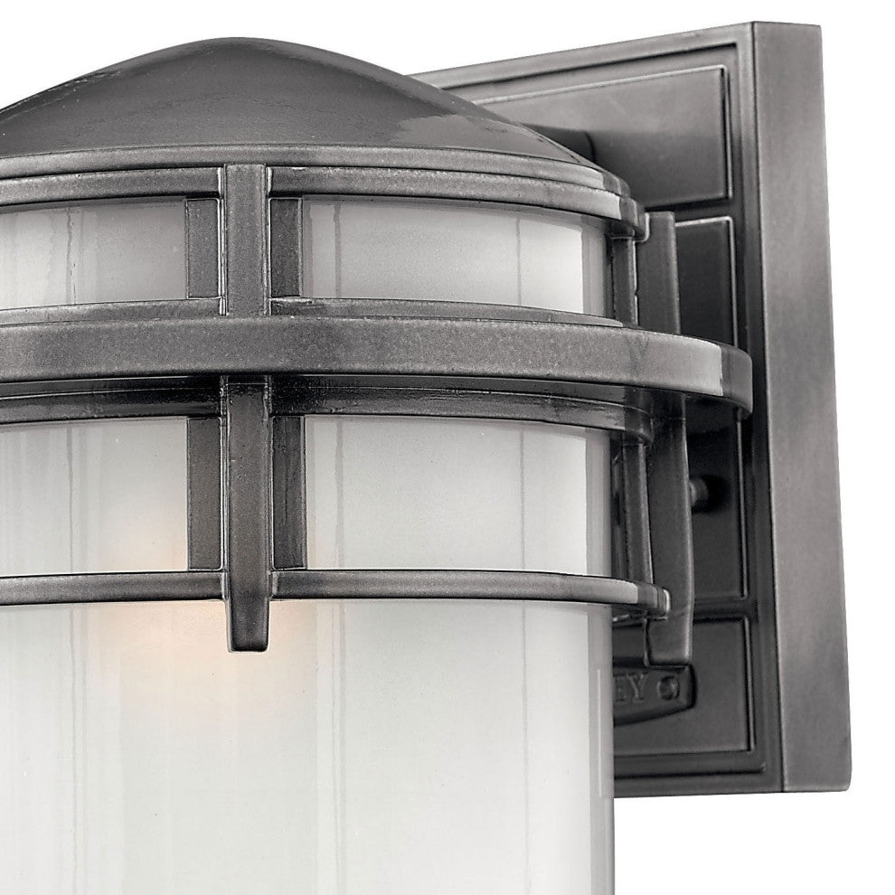 Hinkley Reef Small Wall Mount Lantern, Hematite