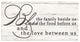 Blessing Wrapped Canvas Kitchen Wall Art