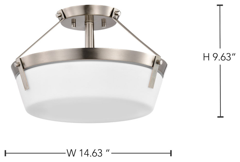 Rowen 3 Light Semi Flush