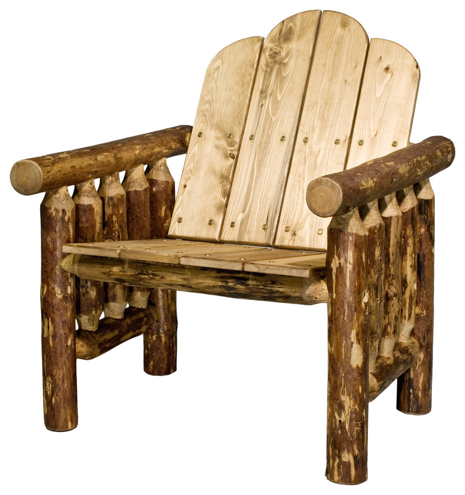 Glacier Country Collection Deck Chair, Exterior Stain Finish