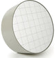 Atipico Centimetri 33 Wall Mirror, Silk Gray/White