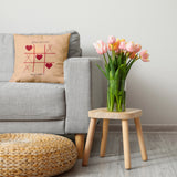 You've Won My Heart Decorative Throw Pillow, Corn Stalk, 20"x20"