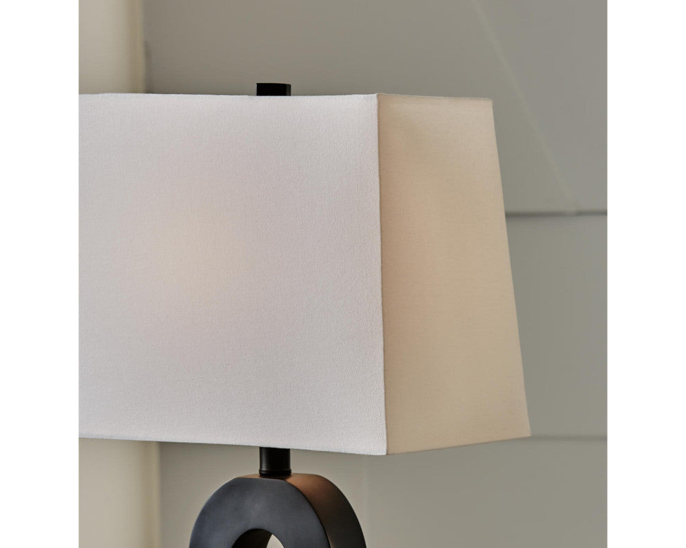Markellton Black Table Lamp, Set of 2