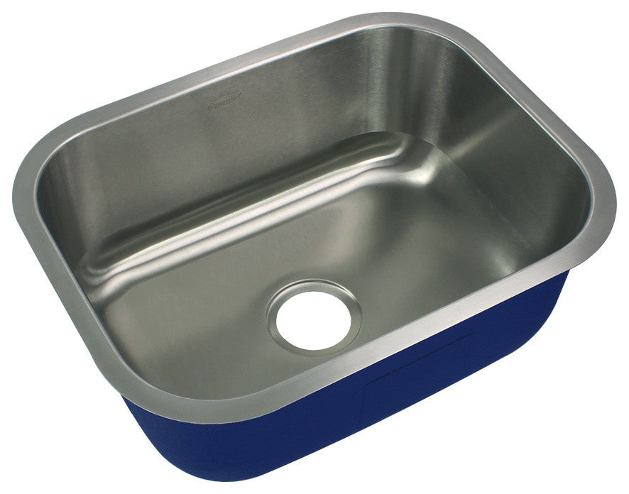 Transolid Meridian 23 1/8"x17 7/8"x9" Single Undermount SS Kitchen Sink